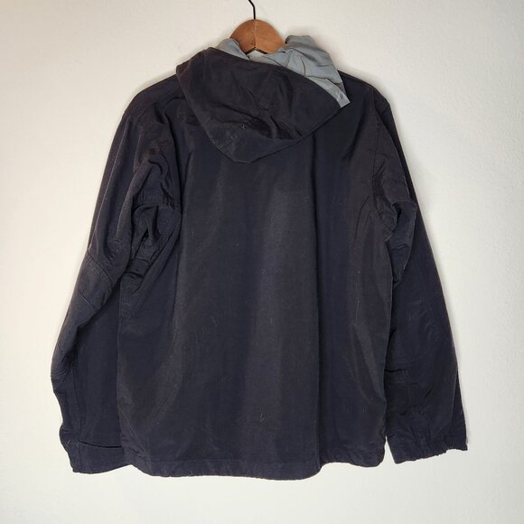 Sorel Mens Small Black Rain Jacket Omni-Tech Waterproof Hooded - Picture 10 of 12